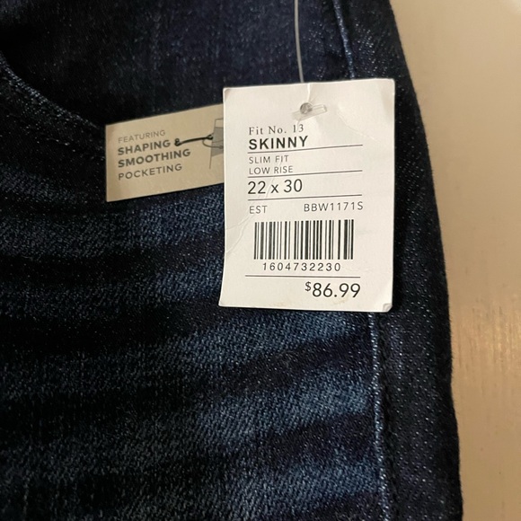 Buckle Black Dark Blue Denim Fit No. 13 Jeans Size 22 x 30. - Picture 3 of 4